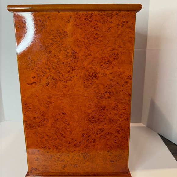 Desktop Vintage Wood Watch Organizer And Jewlery Storage Thomas Pacconi Mens - Picture 9 of 14